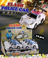 FLASH POLICE CARS 10g Balenie:12ks x 12display