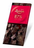LAIMA DARK 100g 87% cocoa Balenie:17ks x 
