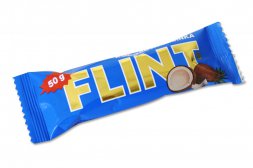 FLINT 50g,v tmavej čokoláde Balenie:35ks x